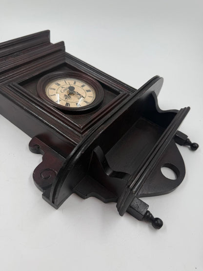 Vintage Wanduhr Camelot Quarz mit römischen Ziffern von Camelot