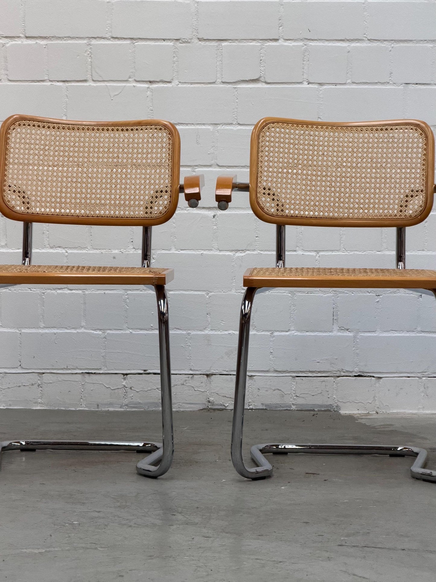 Vintage Stuhl Cesca von Marcel Breuer für unbekannter italienischer Designer