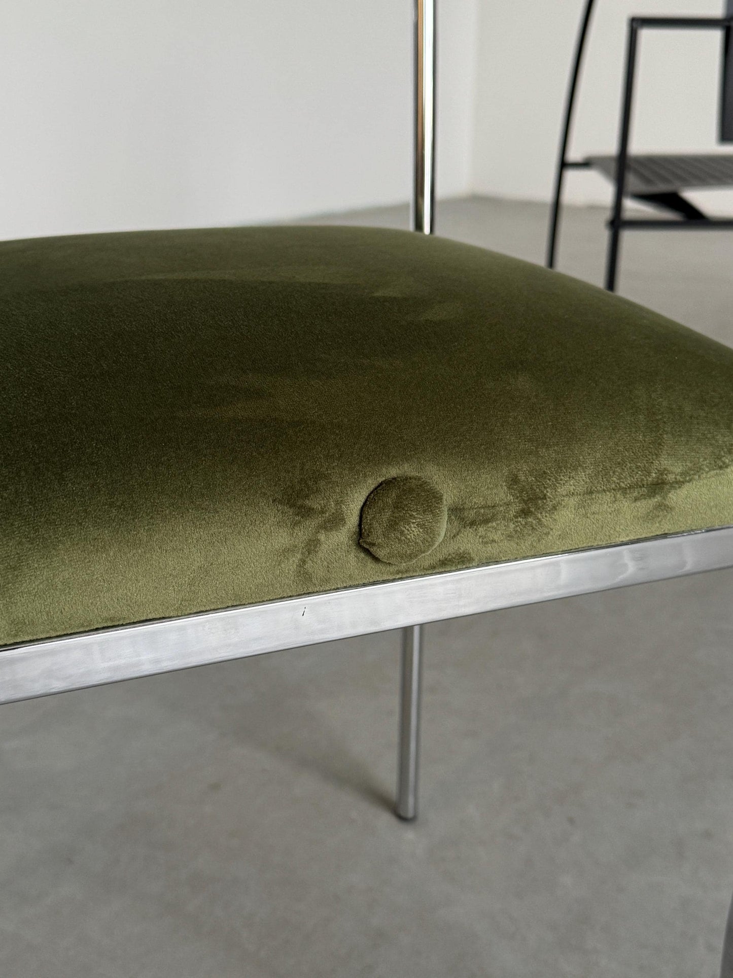 Vintage Stuhl Suspiral von Luigi Serafini für Sawaya und Moroni, Set von 2