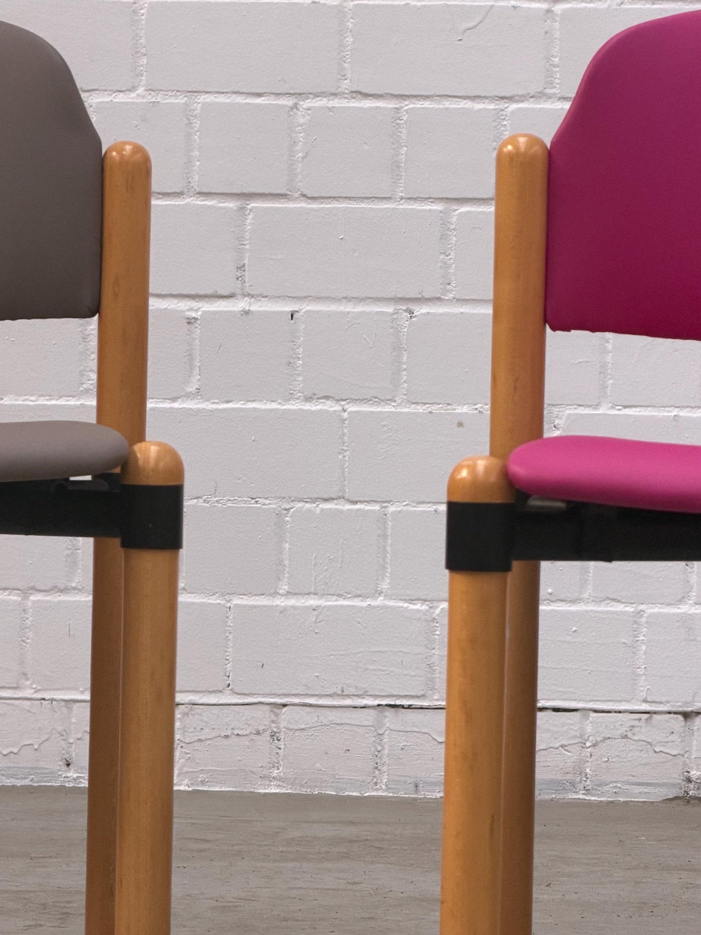 Vintage Stuhl von Fröscher Sitform stapelbar