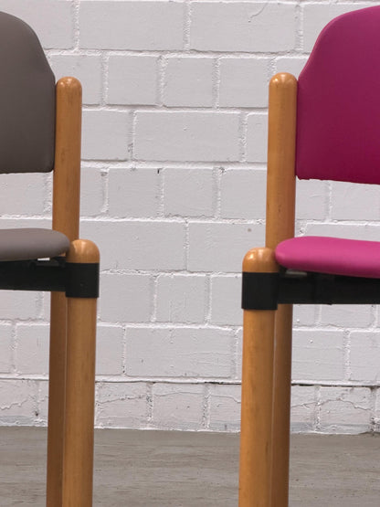 Vintage Stuhl von Fröscher Sitform stapelbar