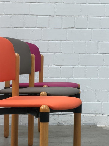 Vintage Stuhl von Fröscher Sitform stapelbar