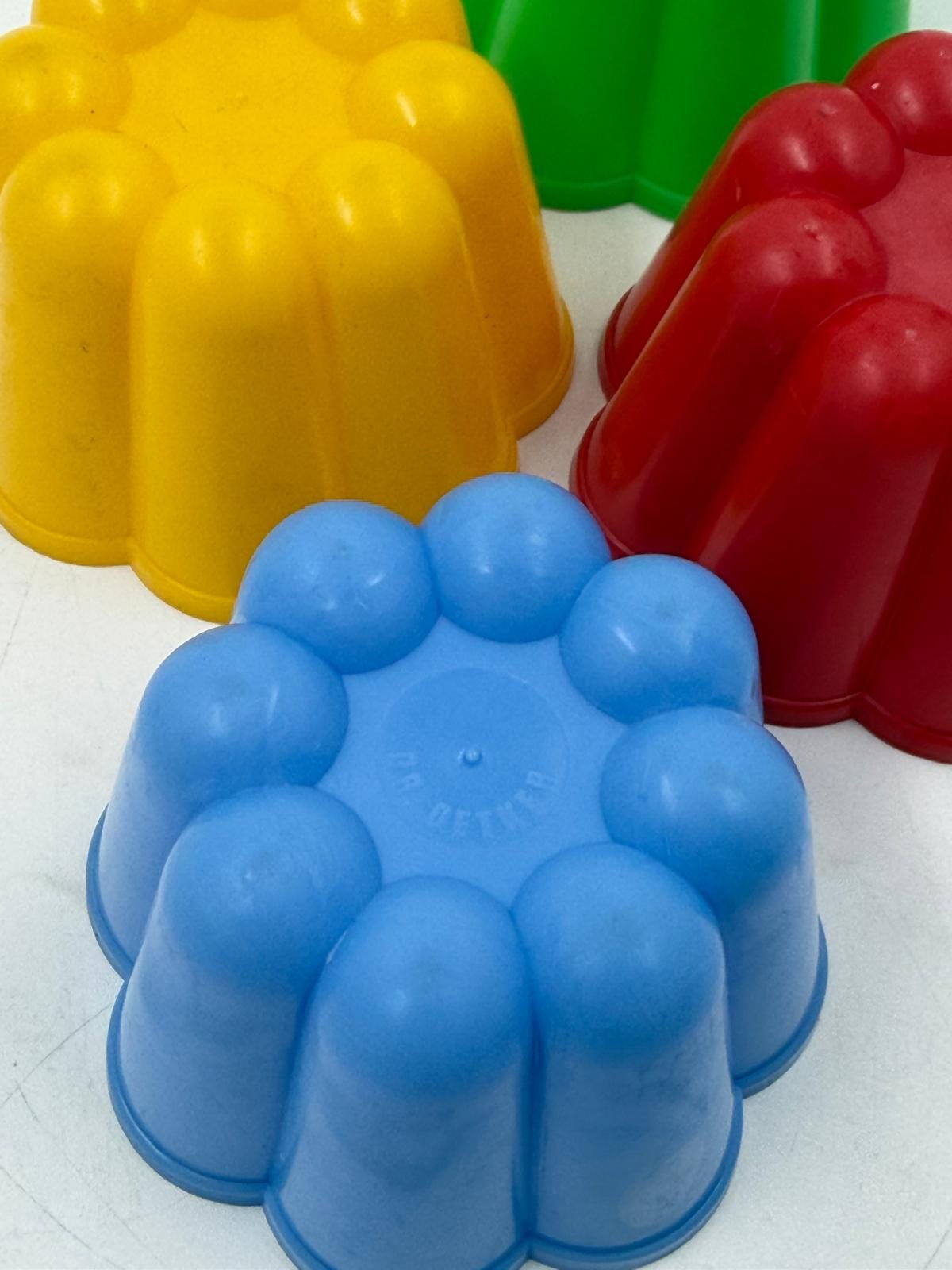 Vintage Puddingform Set von Dr. Oetker bunt