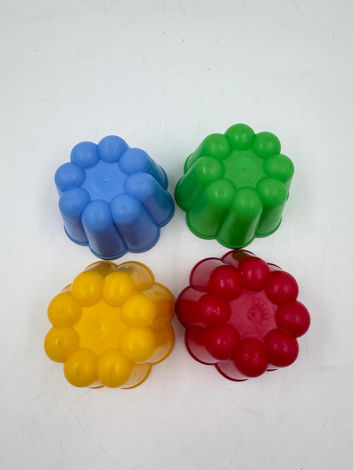Vintage Puddingform Set von Dr. Oetker bunt