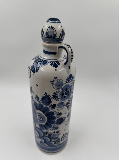 Vintage Vase Delft Blau mit Henkel