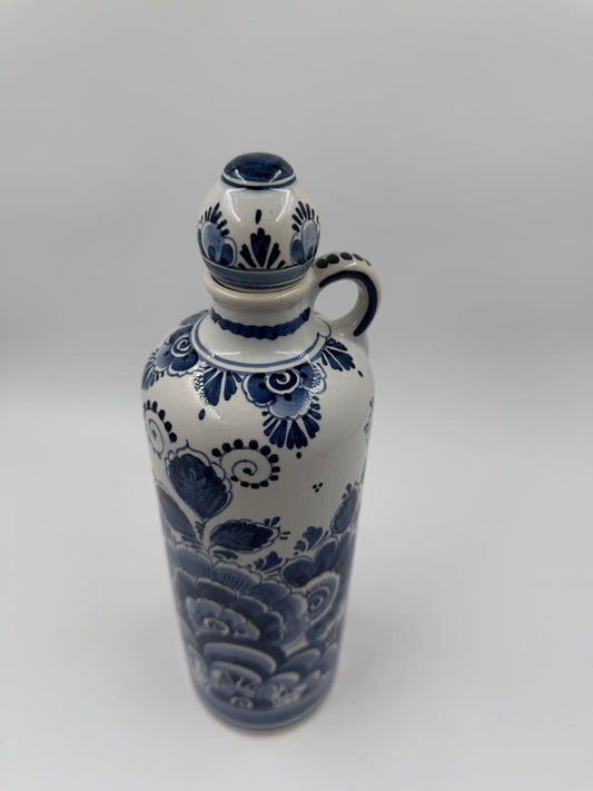Vintage Vase Delft Blau mit Henkel