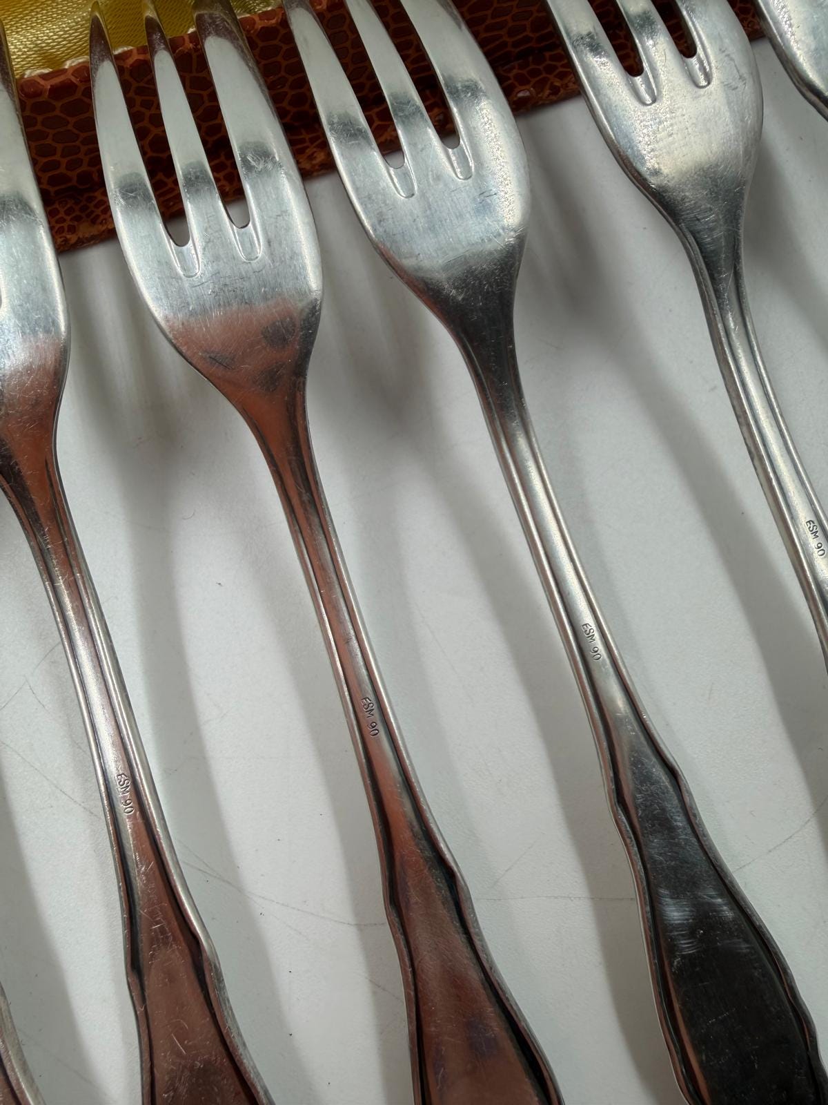 Vintage Kuchengabel Set von 6 von SBS Solingen