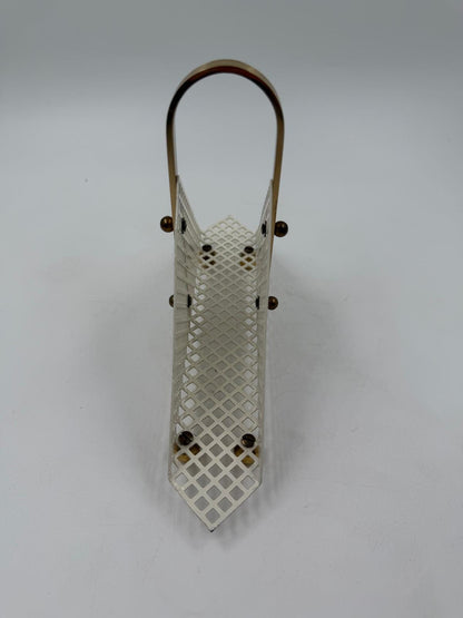 Vintage Serviettenhalter Wiener Werkstätte Stil von Josef Hoffmann für Wiener Werkstätte Selten