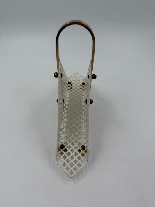 Vintage Serviettenhalter Wiener Werkstätte Stil von Josef Hoffmann für Wiener Werkstätte Selten