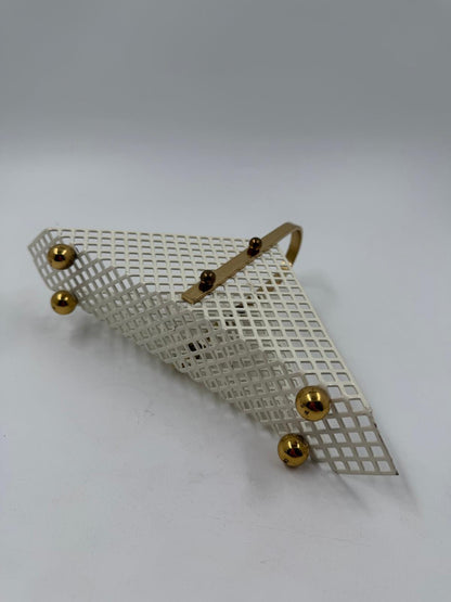 Vintage Serviettenhalter Wiener Werkstätte Stil von Josef Hoffmann für Wiener Werkstätte Selten