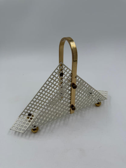 Vintage Serviettenhalter Wiener Werkstätte Stil von Josef Hoffmann für Wiener Werkstätte Selten