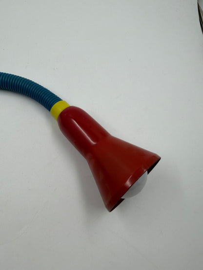 Vintage Klemmlampe bunt mit flexiblem Arm