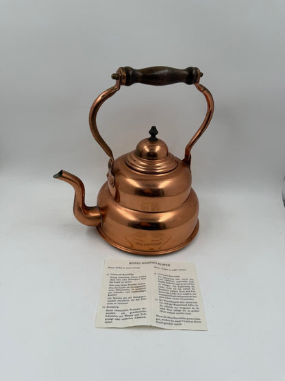 Vintage Kupfertopf von unbekannt für unbekannt, Einzelstück, schöne Patina, Deko oder Sammlerobjekt