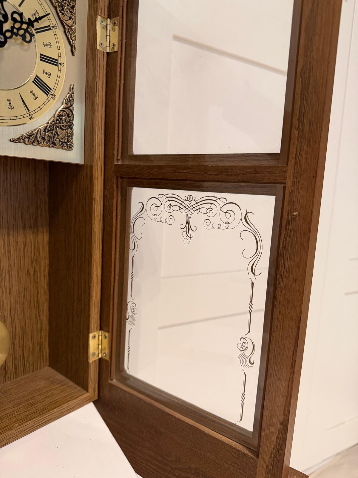 Vintage Wanduhr Meister Anker Pendeluhr von Meister Anker