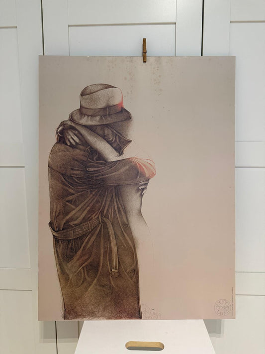 Vintage Offset-Lithographie Tenerezza von Bruno Bruni für Lineart GmbH