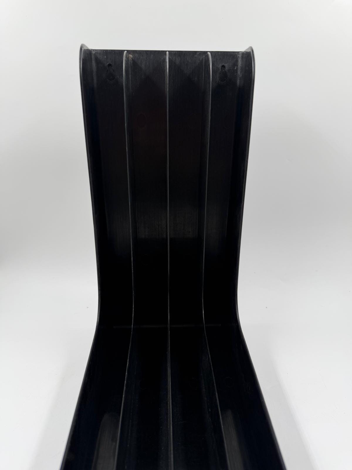 Vintage Schallplattenhalter schwarz von unbekannt für unbekannt mit Sprung, gebraucht