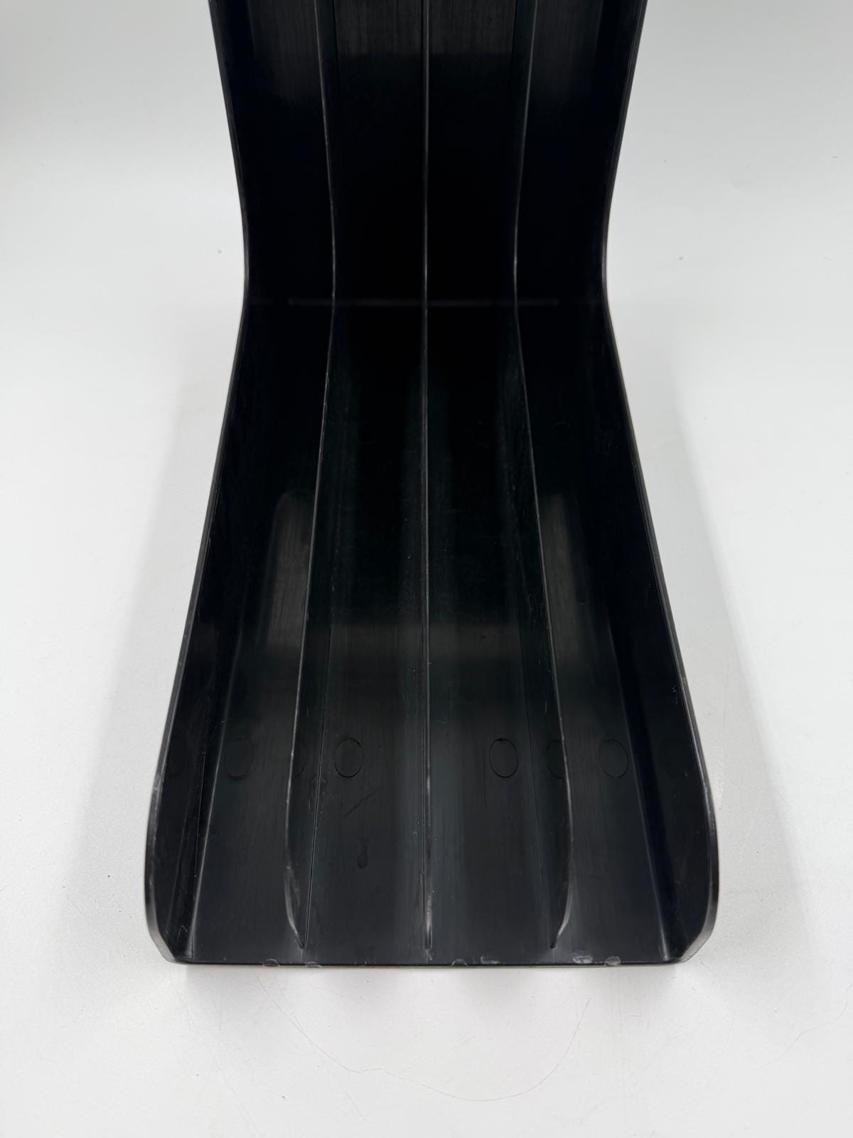 Vintage Schallplattenhalter schwarz von unbekannt für unbekannt mit Sprung, gebraucht