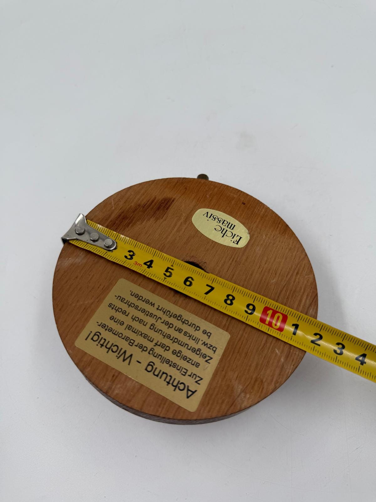 Vintage Wand Barometer Wetterstation antiker Look
