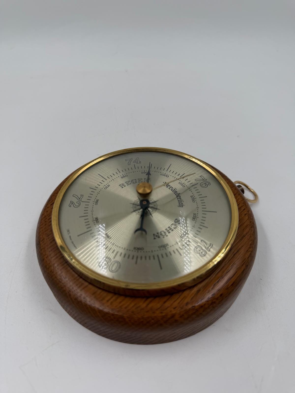 Vintage Wand Barometer Wetterstation antiker Look