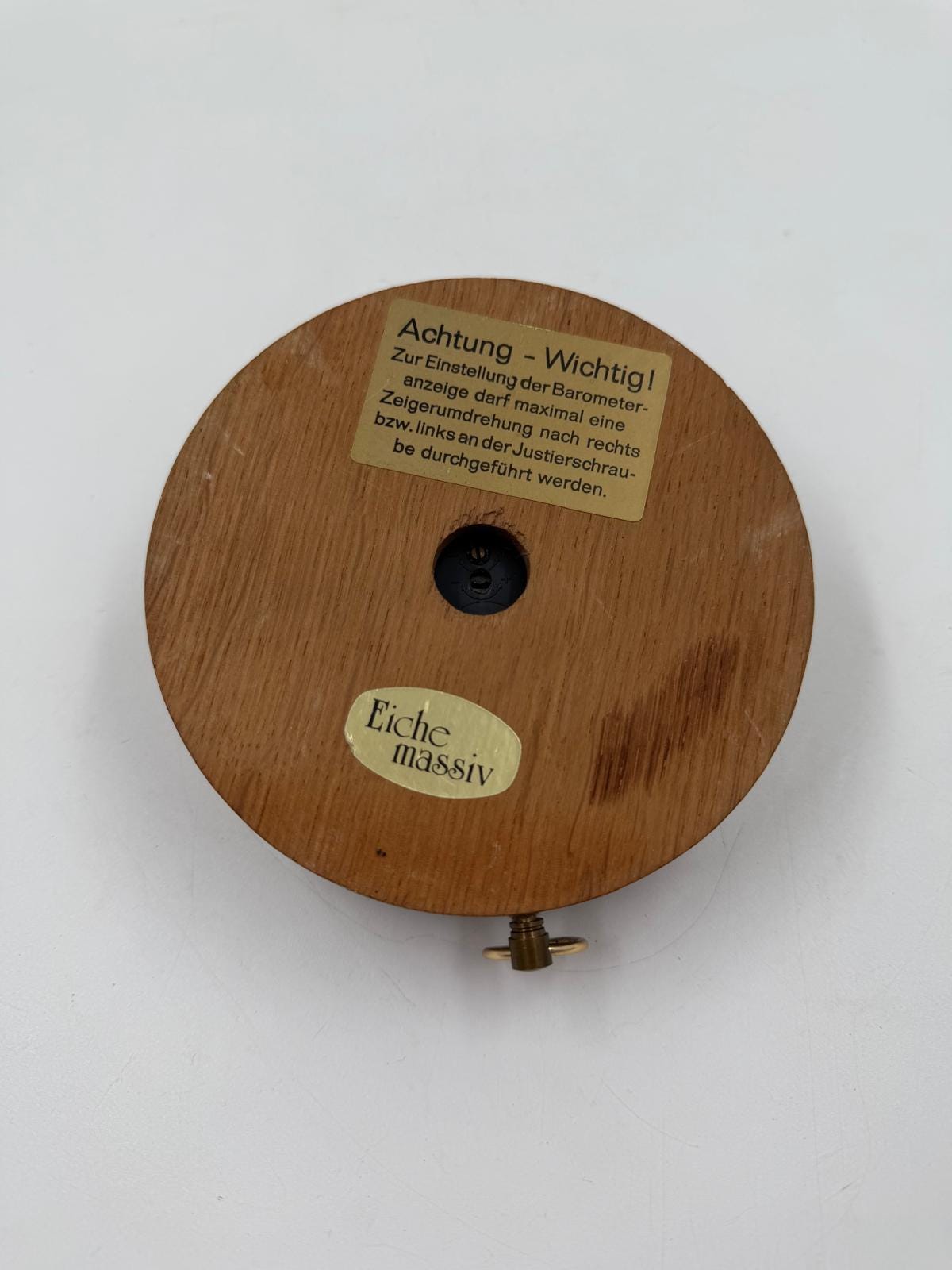 Vintage Wand Barometer Wetterstation antiker Look