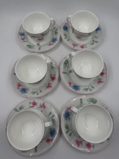 Vintage Geschirr Viola von Villeroy und Boch Set von 14
