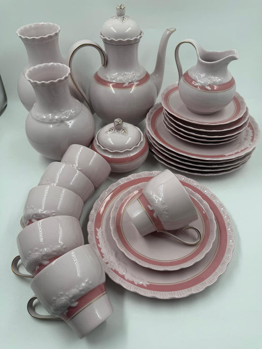 Vintage Kaffeeservice Drache Modell von Hutschenreuther für 6 Personen