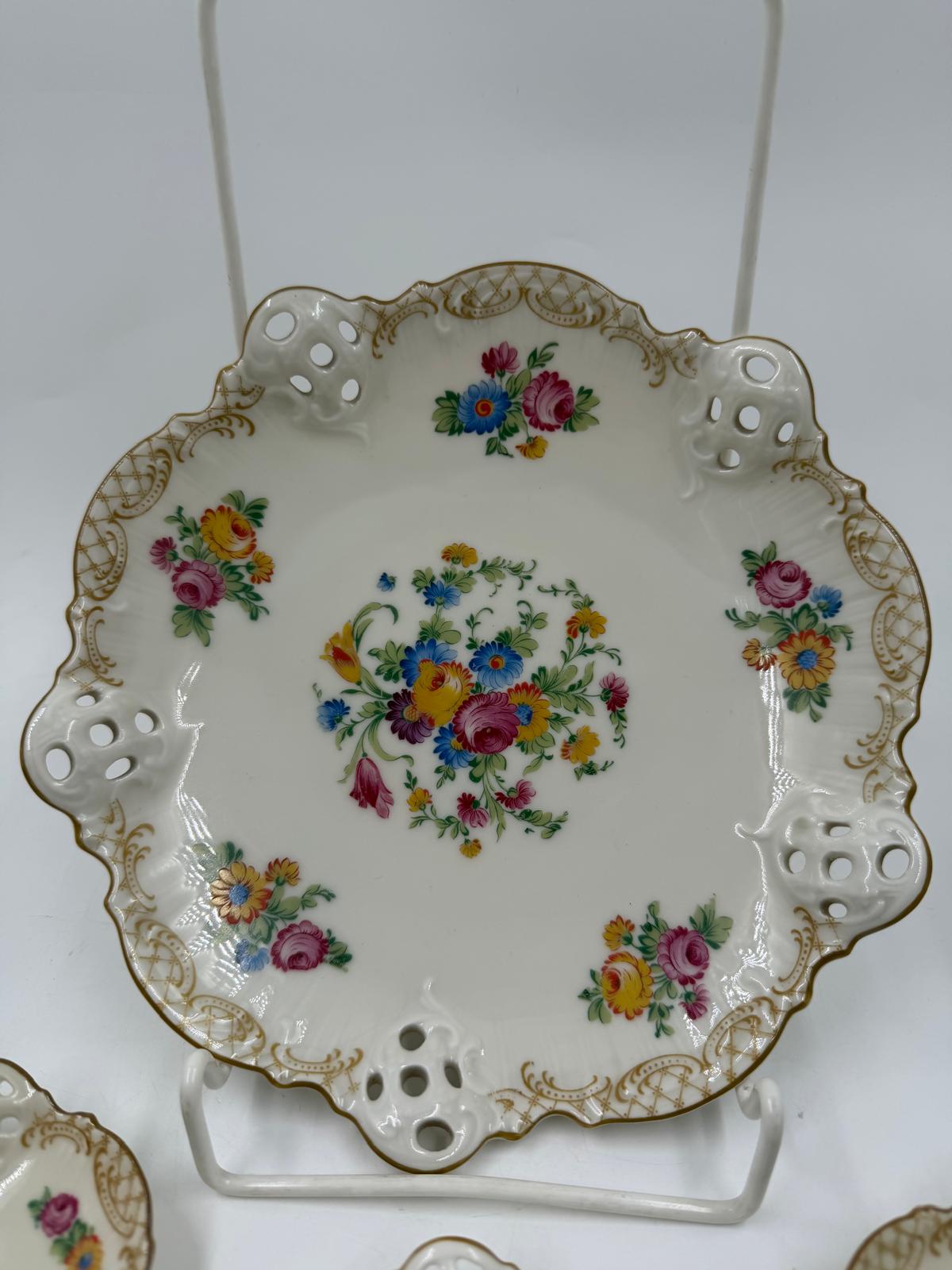 Vintage Schale Set von 6 Hellbrunn von Rosenthal