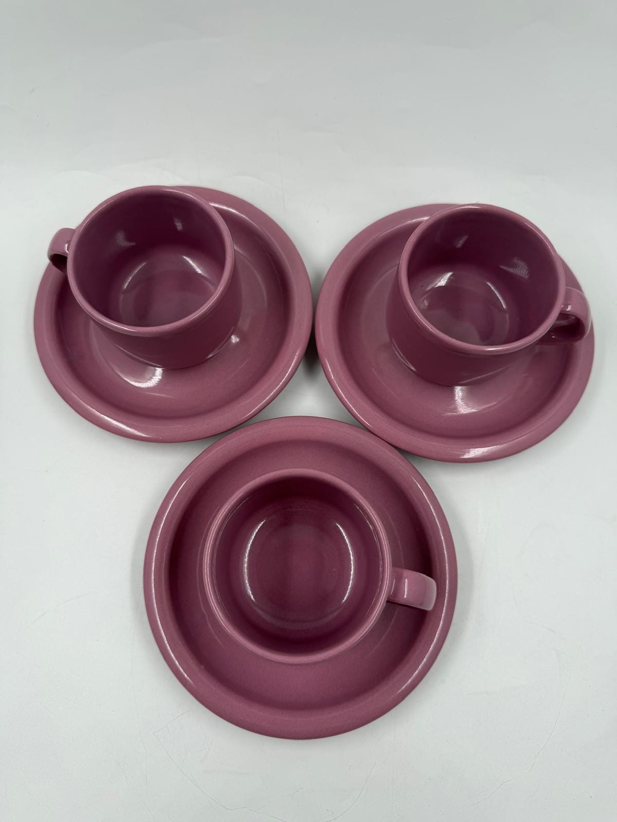Vintage Kaffeetasse Set von 3 von Wächtersbach Keramik