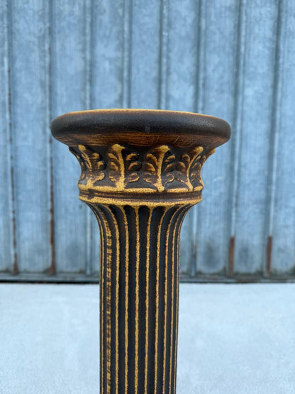 Vintage Säule Keramik römisch-griechisch 57 cm hoch
