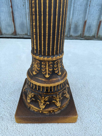 Vintage Säule Keramik römisch-griechisch 57 cm hoch
