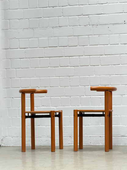 Vintage Stuhl von Lübke aus Holz