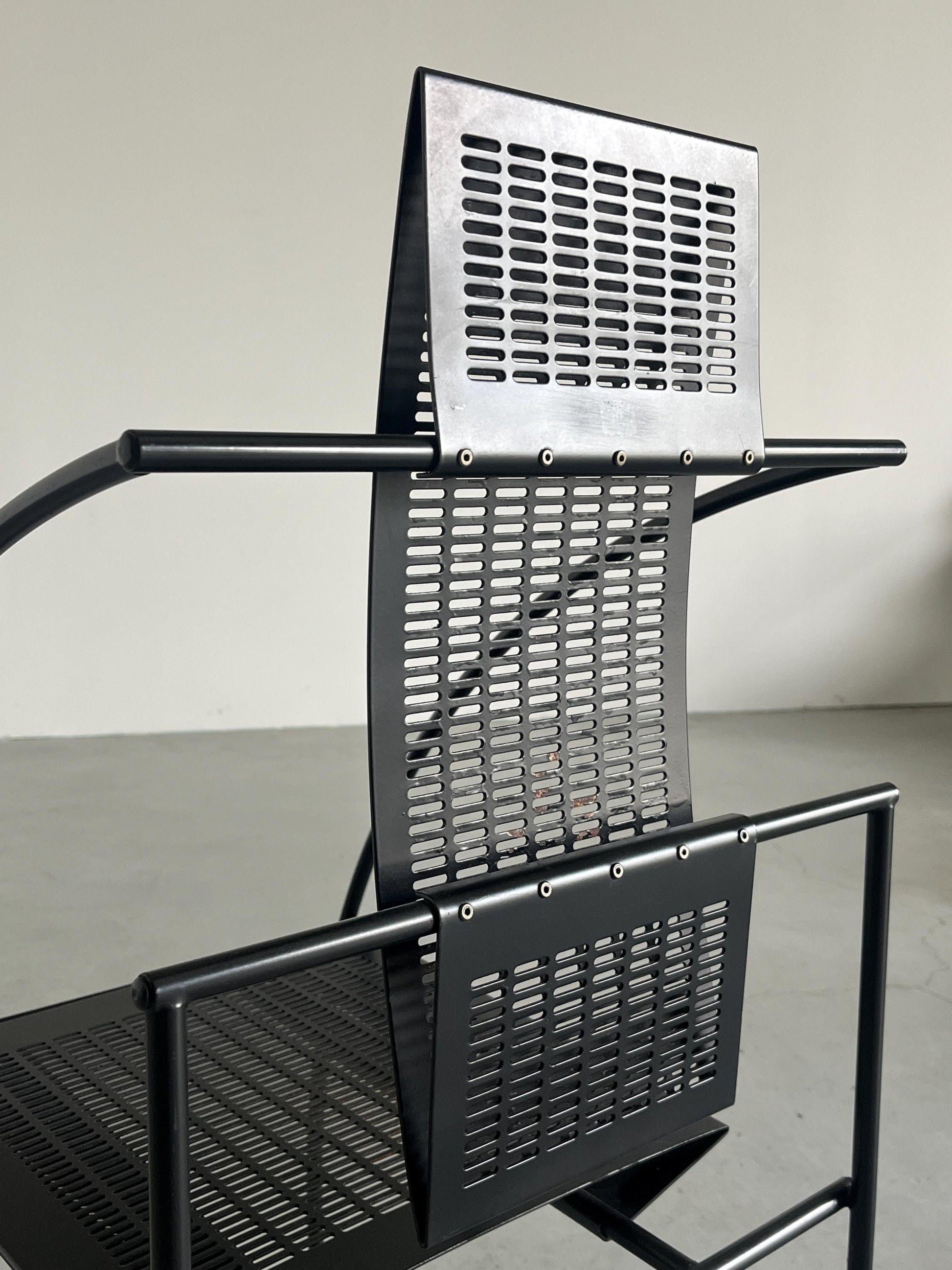 Vintage Armlehnstuhl Quinta von Mario Botta für Alias