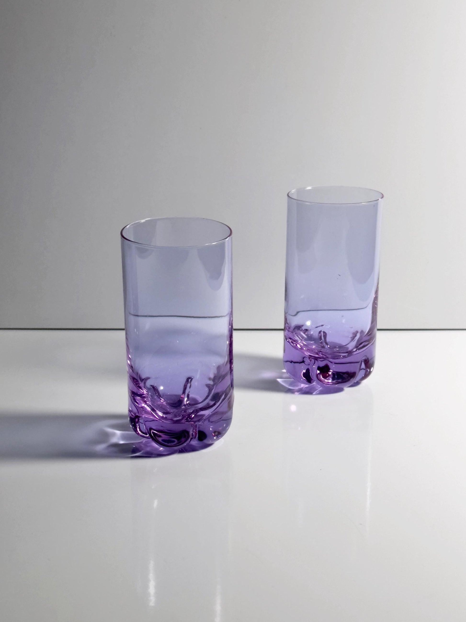 Vintage Trinkglas Alexandrit von Italien Set von 4