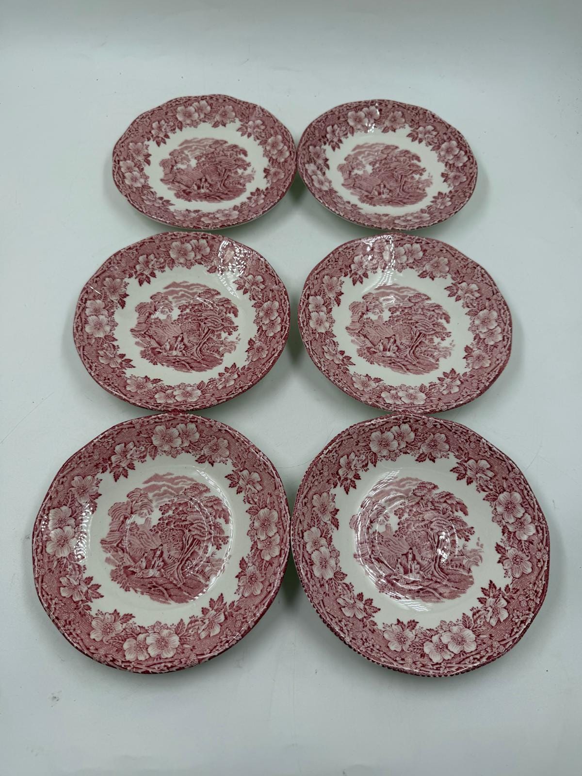 Vintage Kaffeeservice Wedgewood von Wedgwood Set für 6 Tee Englisch Mehrfarbig
