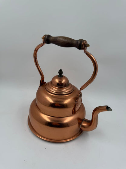 Vintage Kupfertopf von unbekannt für unbekannt, Einzelstück, schöne Patina, Deko oder Sammlerobjekt