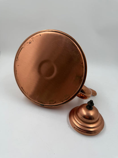 Vintage Kupfertopf von unbekannt für unbekannt, Einzelstück, schöne Patina, Deko oder Sammlerobjekt