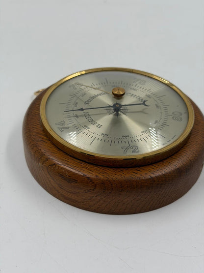 Vintage Wand Barometer Wetterstation antiker Look