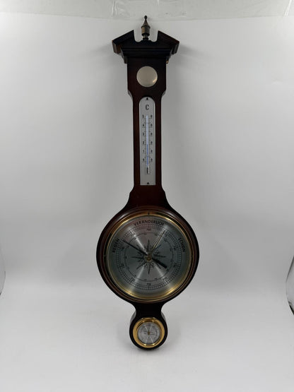 Vintage Wand Wetterstation Barometer von KlassikDekorative