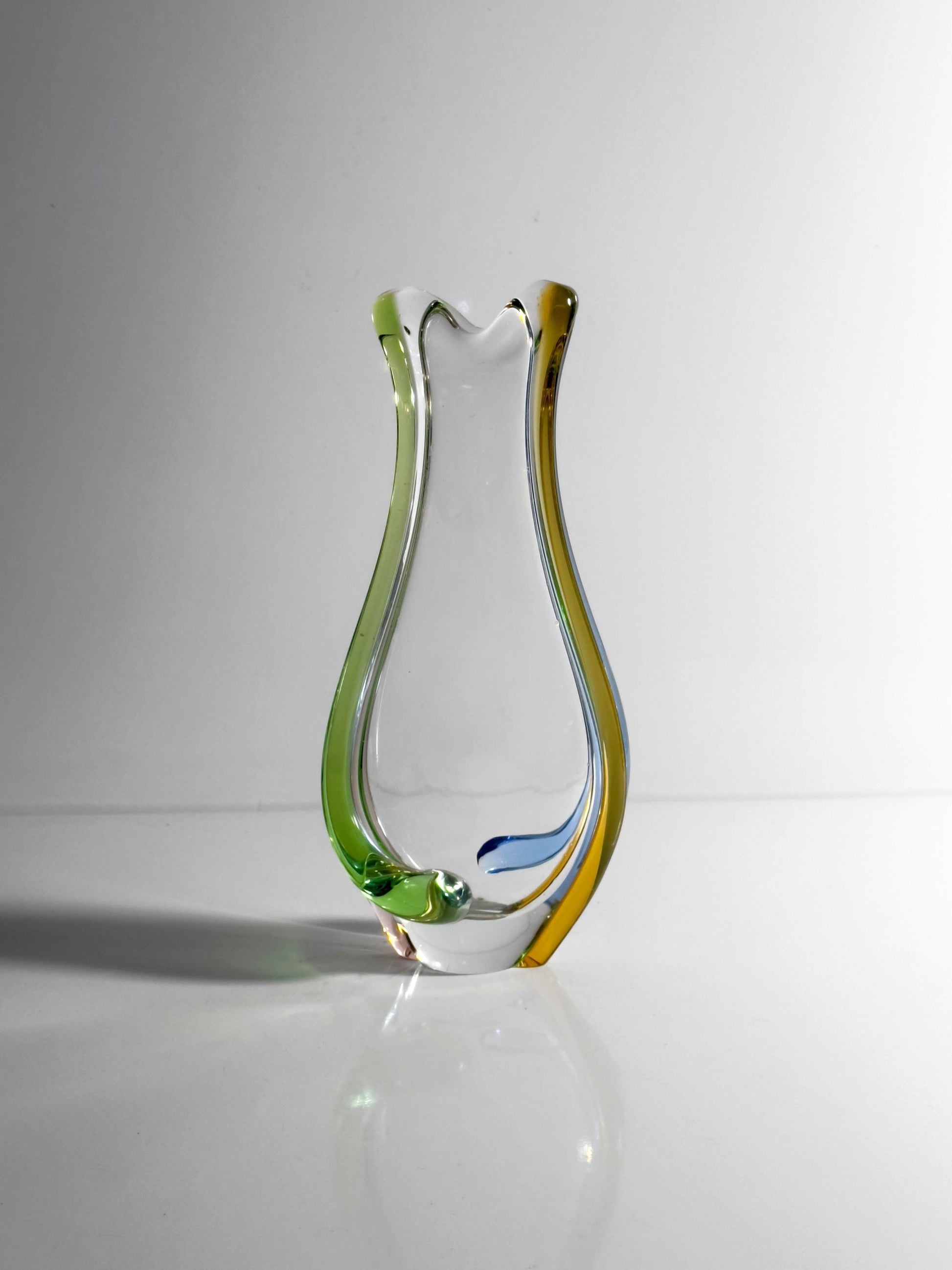 Vintage Vase Rhapsody von František Zemek für Sklo Union
