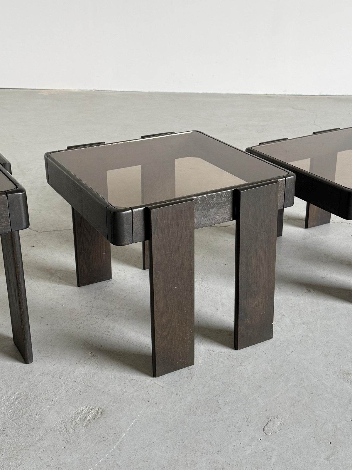 Vintage Satztisch Set von 3 von Gianfranco Frattini für Meblo