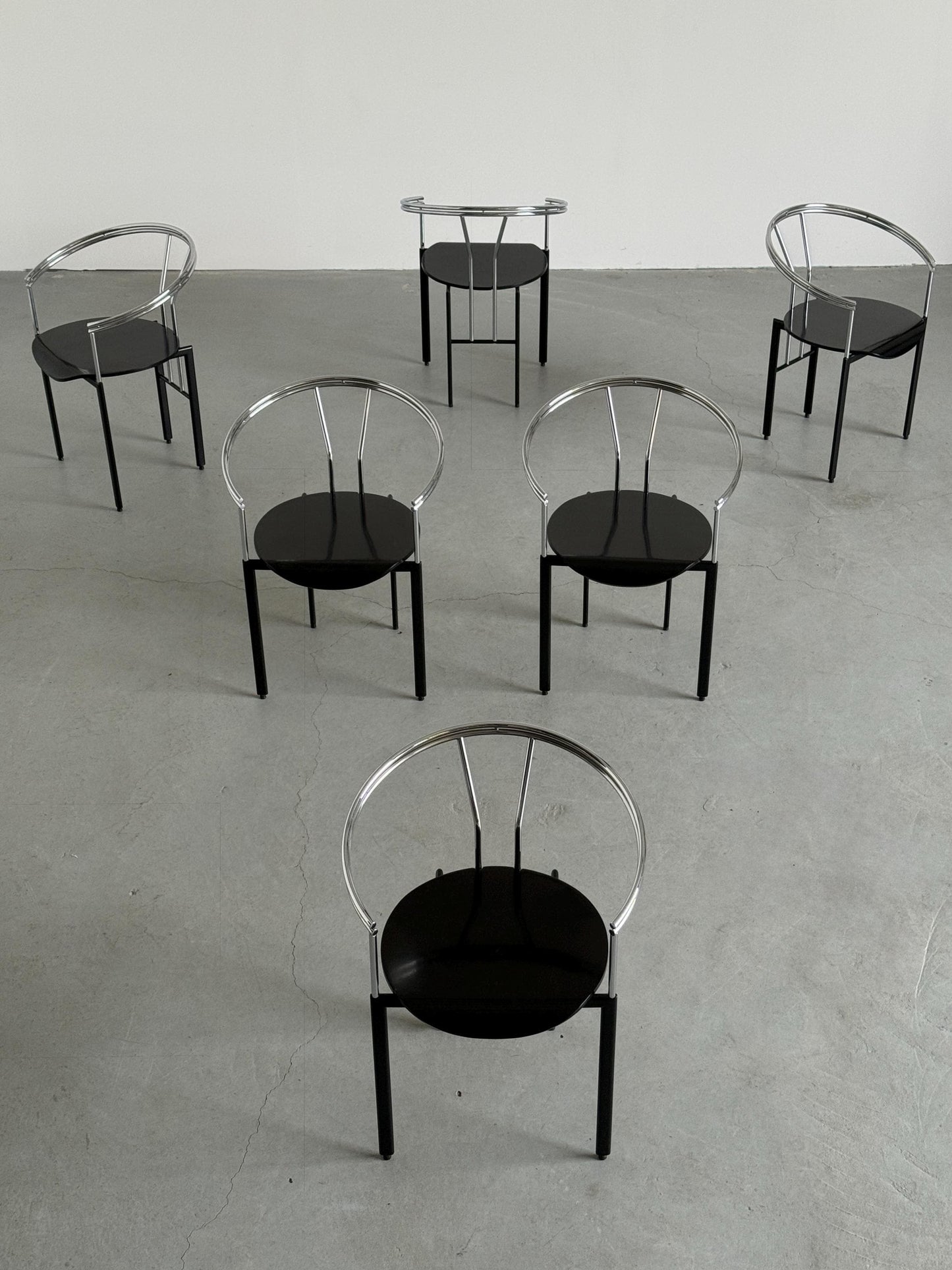 Vintage Armlehnstuhl Maya von Gian Vittorio Plazzogna für Cetera Set von 6