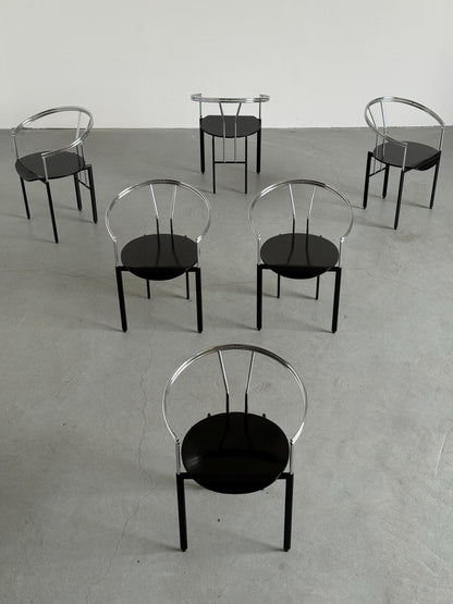 Vintage Armlehnstuhl Maya von Gian Vittorio Plazzogna für Cetera Set von 6