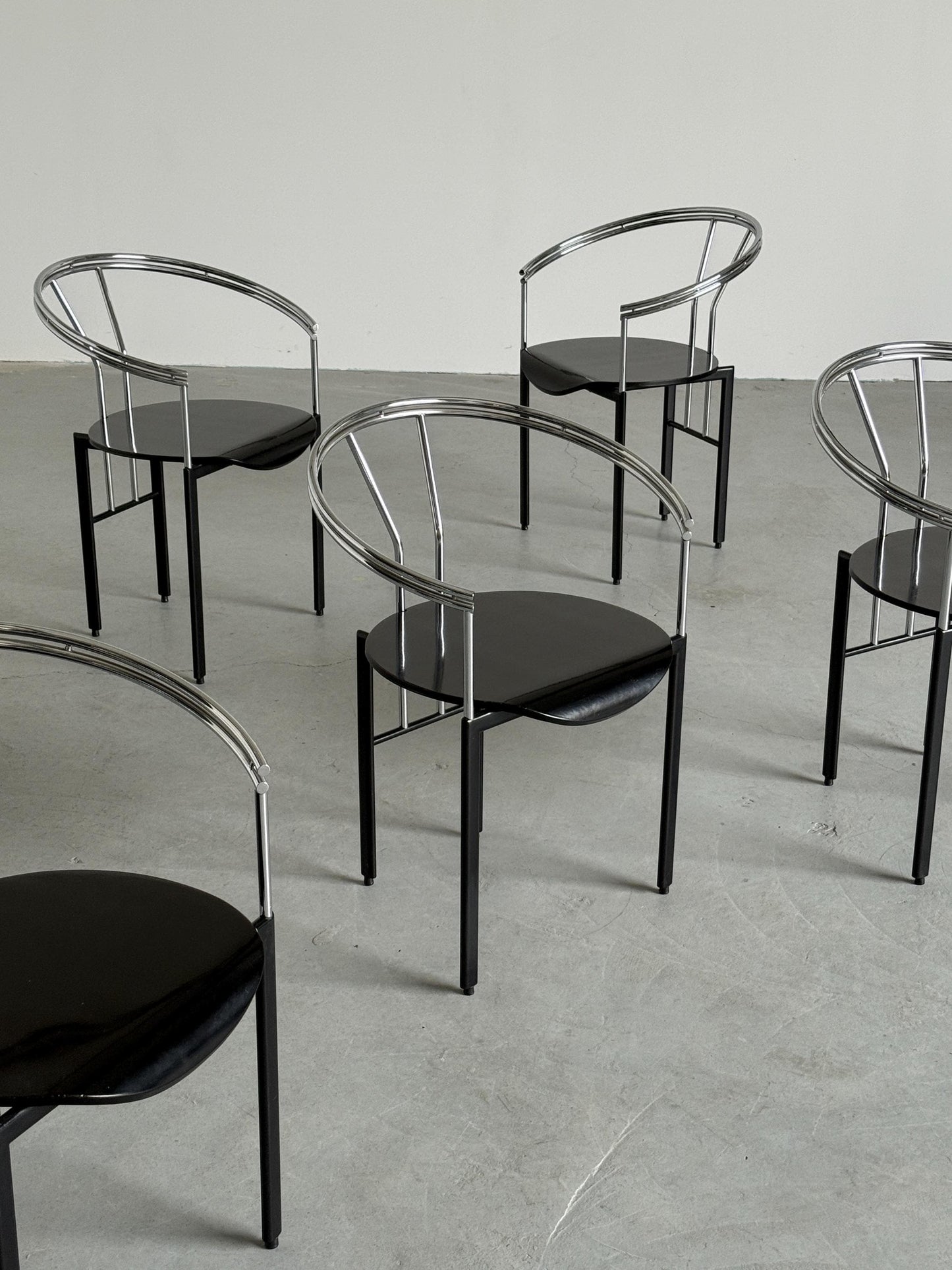 Vintage Armlehnstuhl Maya von Gian Vittorio Plazzogna für Cetera Set von 6