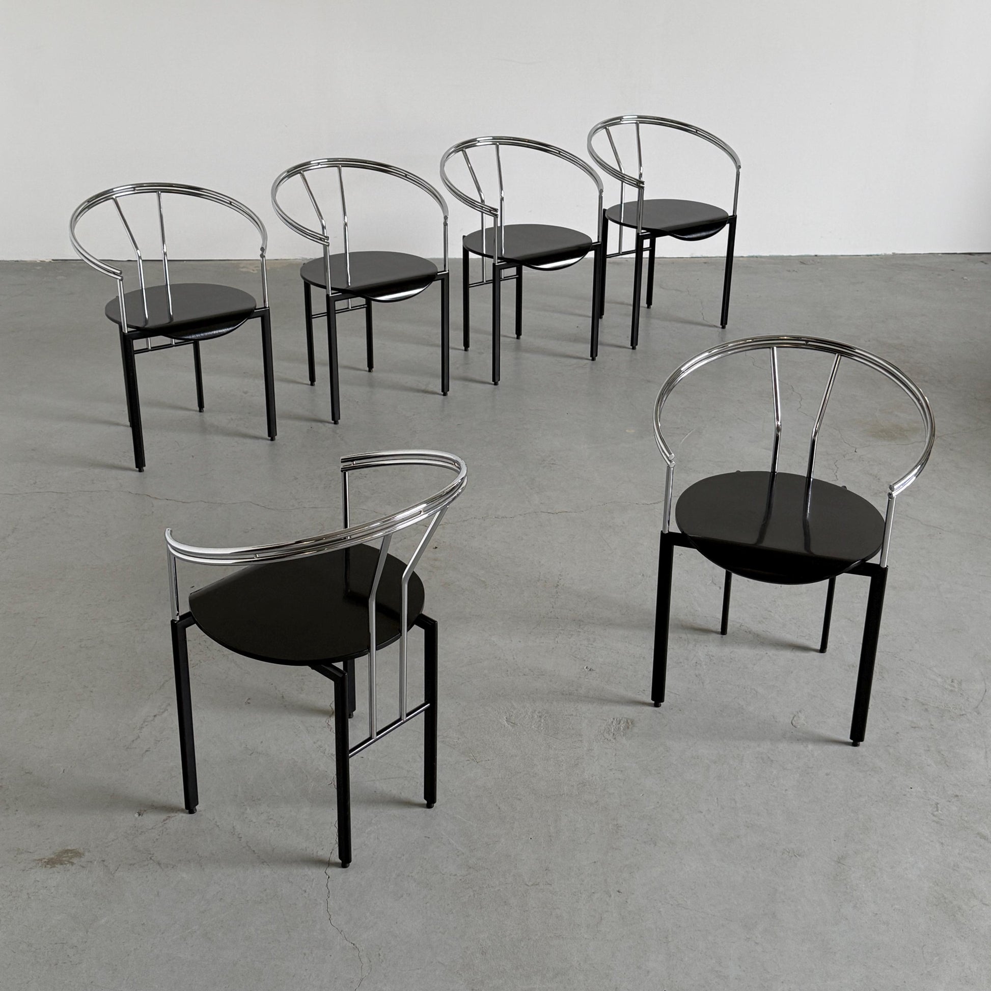 Vintage Armlehnstuhl Maya von Gian Vittorio Plazzogna für Cetera Set von 6