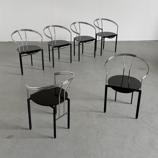 Vintage Armlehnstuhl Maya von Gian Vittorio Plazzogna für Cetera Set von 6