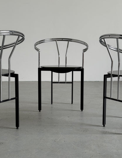 Vintage Armlehnstuhl Maya von Gian Vittorio Plazzogna für Cetera Set von 6