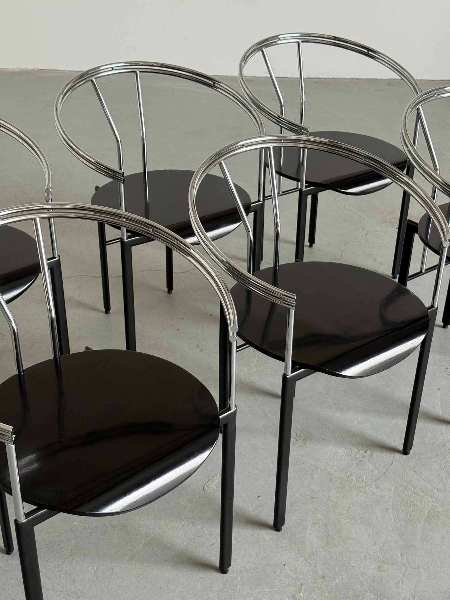 Vintage Armlehnstuhl Maya von Gian Vittorio Plazzogna für Cetera Set von 6