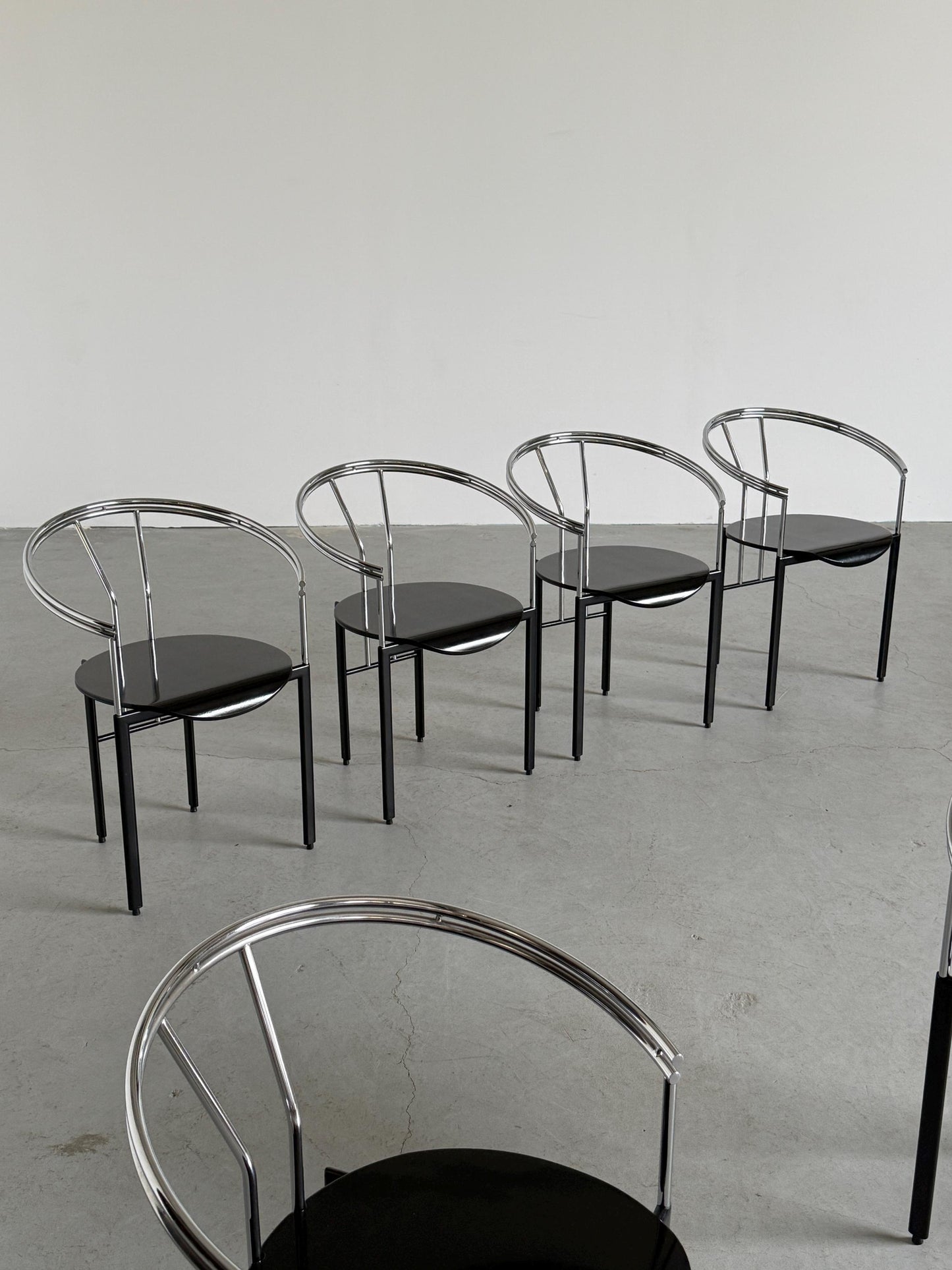 Vintage Armlehnstuhl Maya von Gian Vittorio Plazzogna für Cetera Set von 6