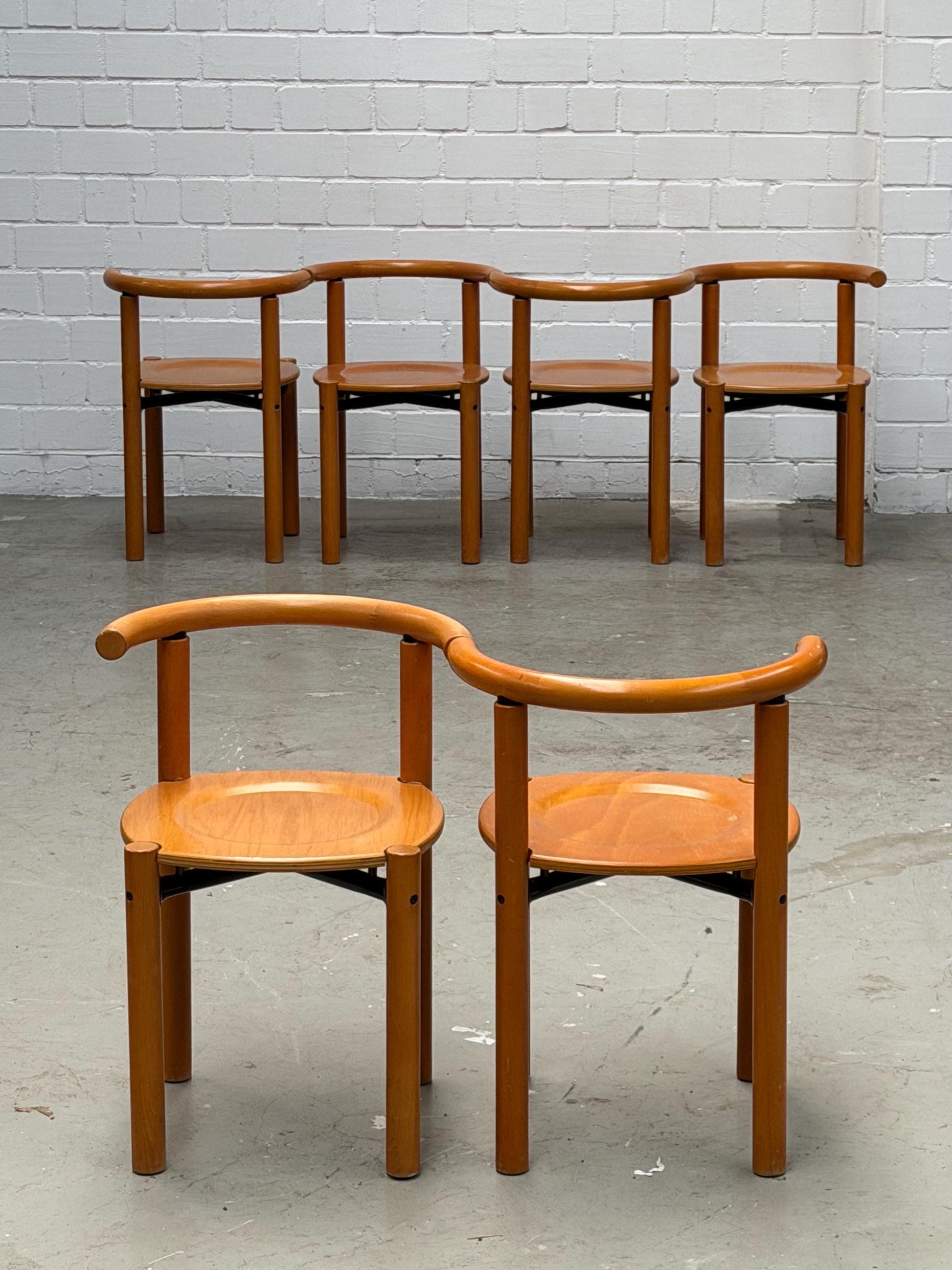 Vintage Stuhl von Lübke aus Holz