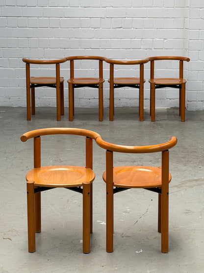 Vintage Stuhl von Lübke aus Holz